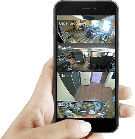 Система наблюдения с телефона